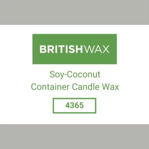 4365 British Wax Soy & Coco Container wax